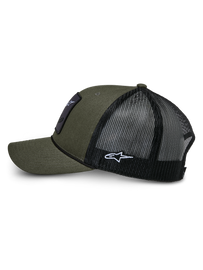 Alpinestars Booted Trucker Hat - Military Black - View 2 | Everest Motorcycles