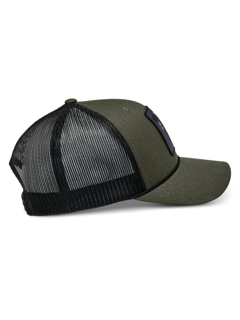 Alpinestars Booted Trucker Hat - Military Black - View 4 | Everest Motorcycles
