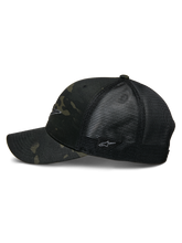 Load image into Gallery viewer, Alpinestars Recon Camo Trucker Hat - Black/Camo - View 2 | Everest Motorcycles