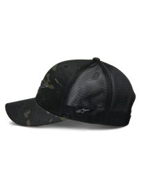 Alpinestars Recon Camo Trucker Hat - Black/Camo - View 2 | Everest Motorcycles
