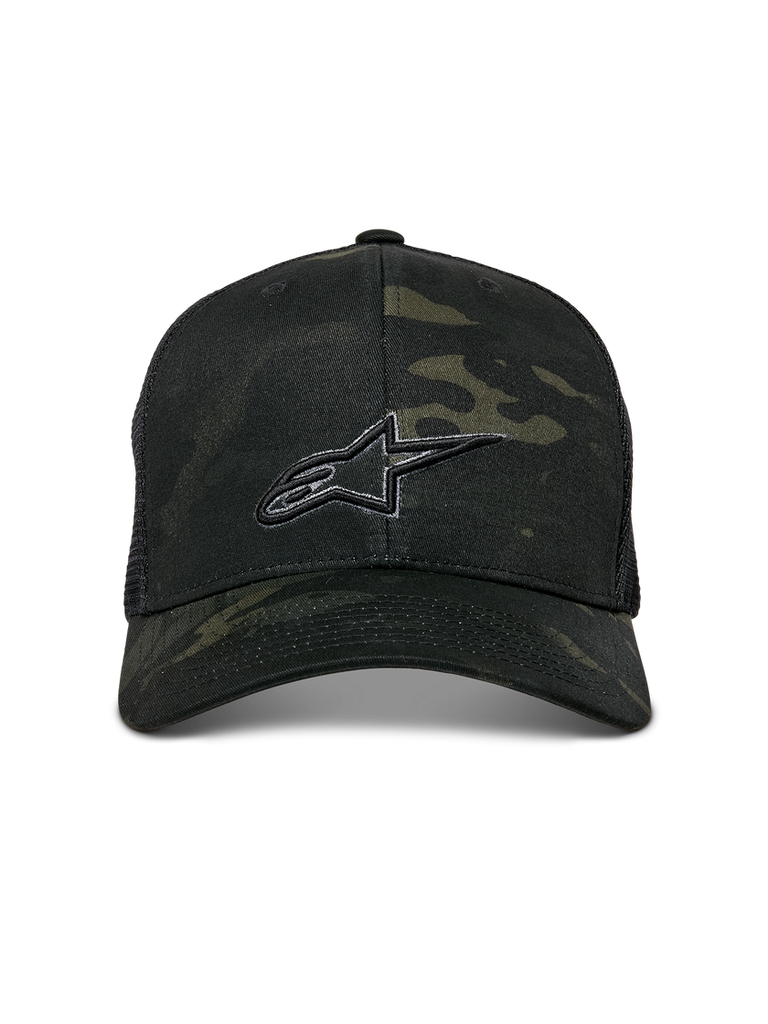 Alpinestars Recon Camo Trucker Hat - Black/Camo - View 5 | Everest Motorcycles