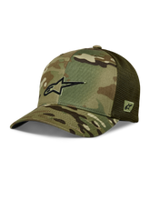 Load image into Gallery viewer, Alpinestars Recon Camo Trucker Hat - Green/Camo - View 1 | Everest Motorcycles