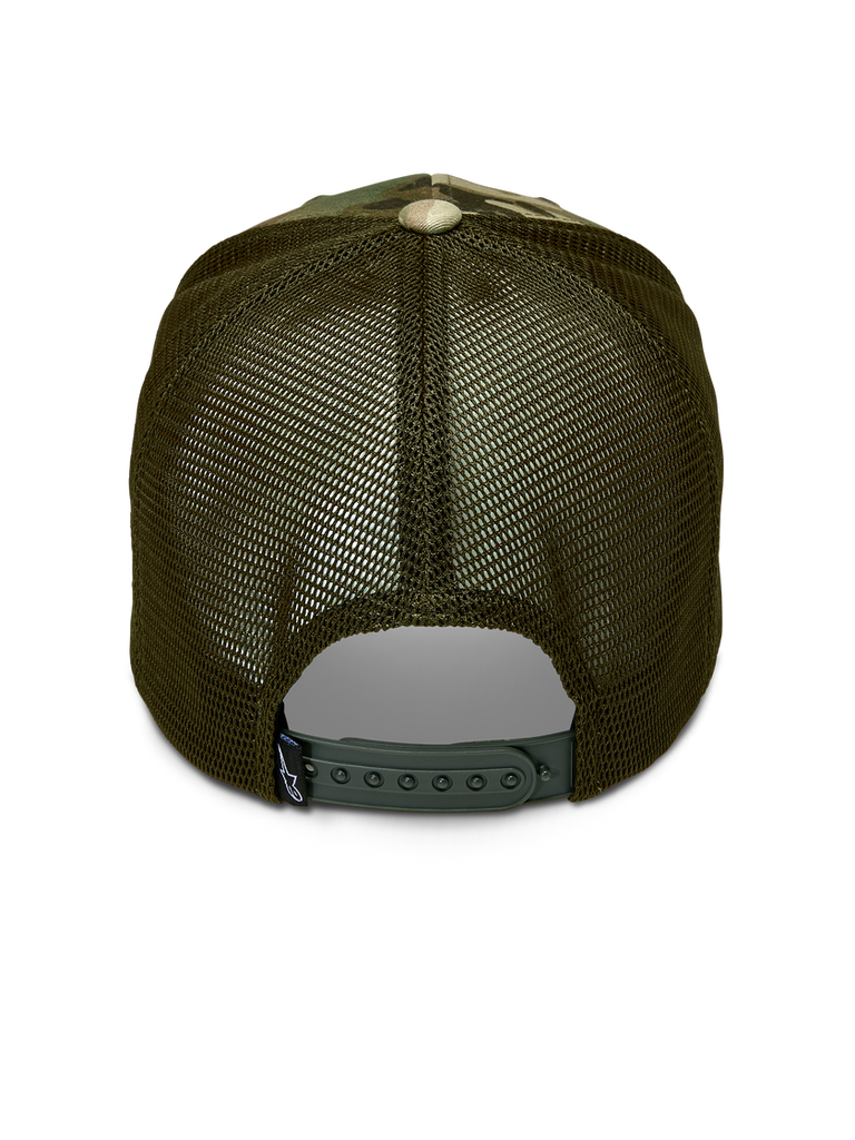 Alpinestars Recon Camo Trucker Hat - Green/Camo - View 3 | Everest Motorcycles