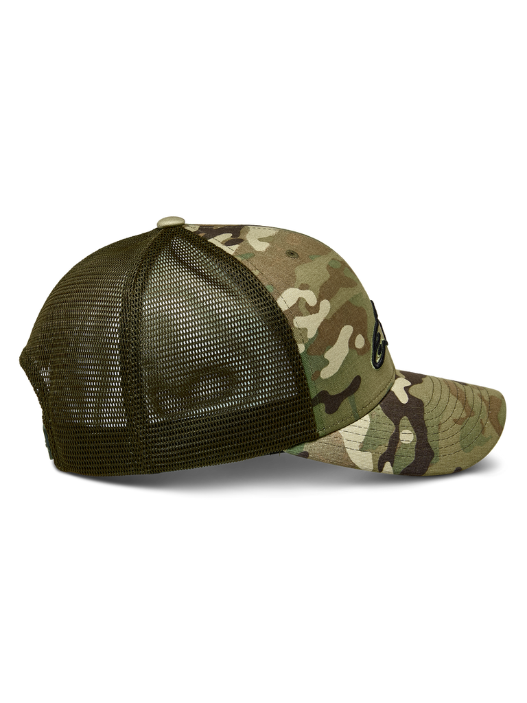 Alpinestars Recon Camo Trucker Hat - Green/Camo - View 4 | Everest Motorcycles