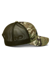 Load image into Gallery viewer, Alpinestars Recon Camo Trucker Hat - Green/Camo - View 4 | Everest Motorcycles