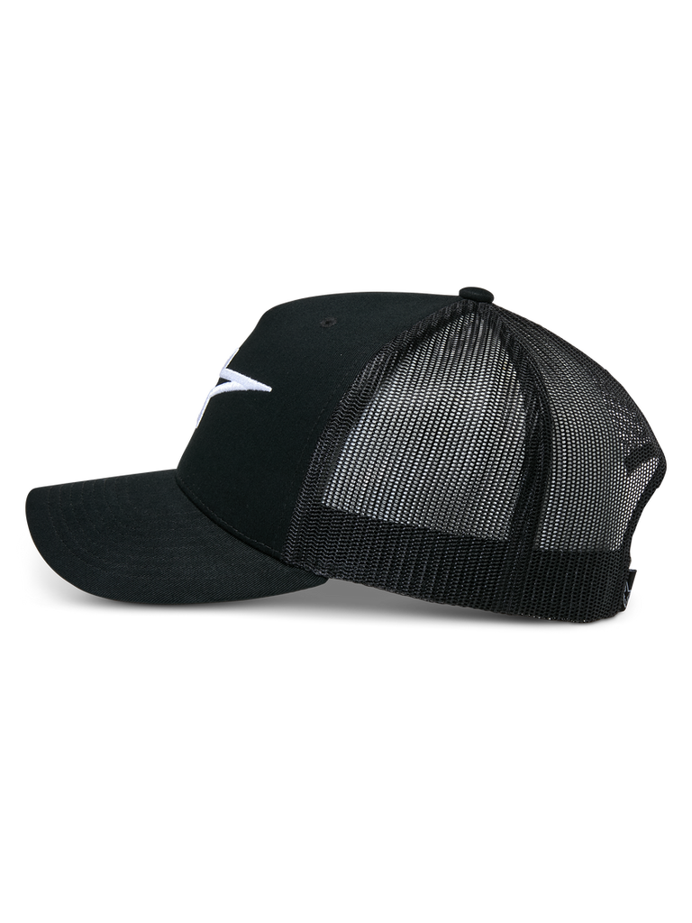 Alpinestars Ageless Trucker Hat - Black/Black - View 2 | Everest Motorcycles