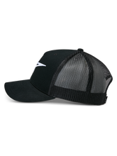 Load image into Gallery viewer, Alpinestars Ageless Trucker Hat - Black/Black - View 2 | Everest Motorcycles