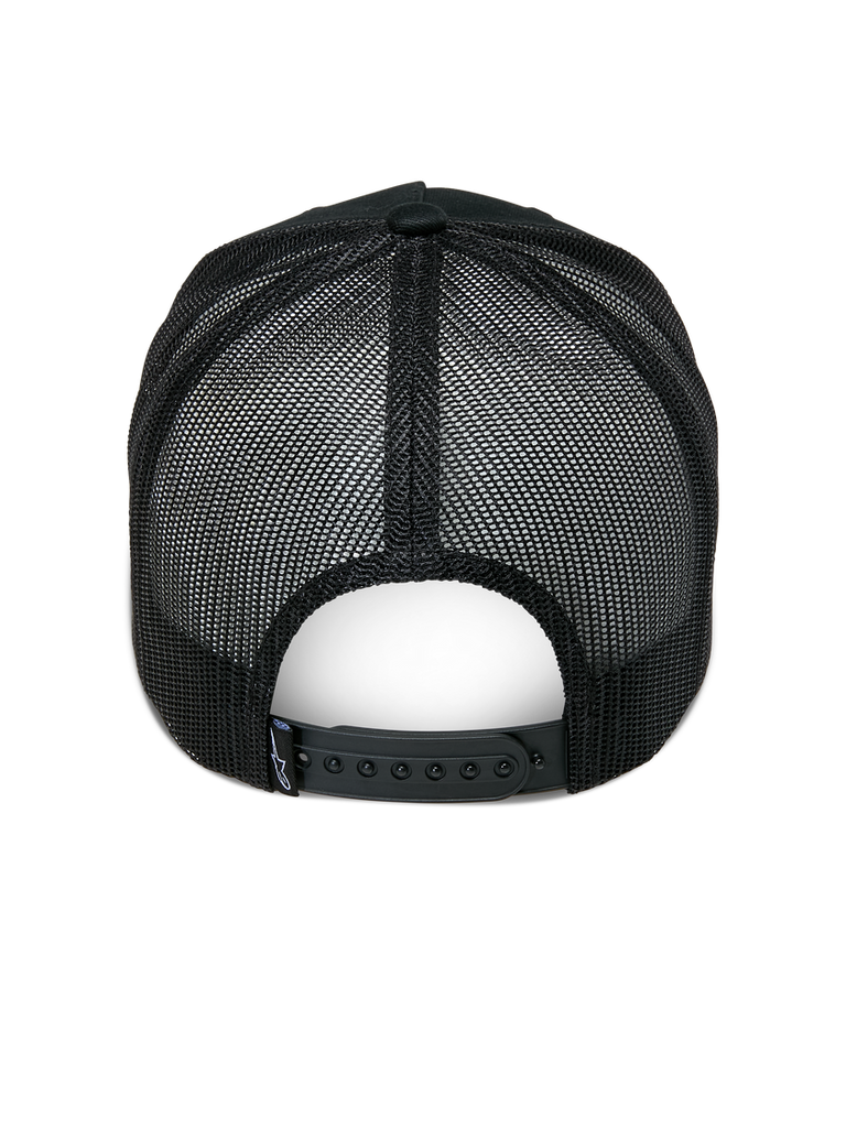 Alpinestars Ageless Trucker Hat - Black/Black - View 3 | Everest Motorcycles