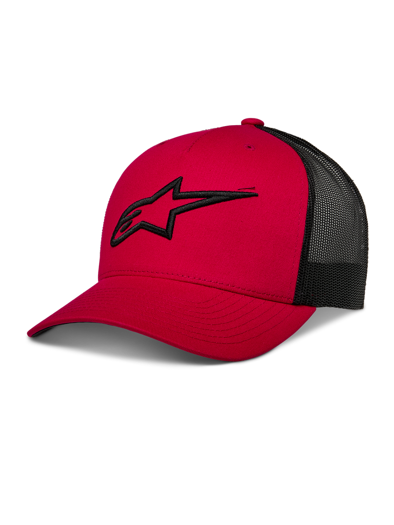 Alpinestars Ageless Trucker Hat - Red/Black - View 1 | Everest Motorcycles