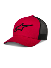 Alpinestars Ageless Trucker Hat - Red/Black - View 1 | Everest Motorcycles