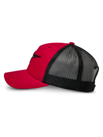 Alpinestars Ageless Trucker Hat - Red/Black - View 2 | Everest Motorcycles