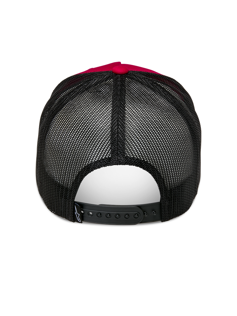 Alpinestars Ageless Trucker Hat - Red/Black - View 3 | Everest Motorcycles