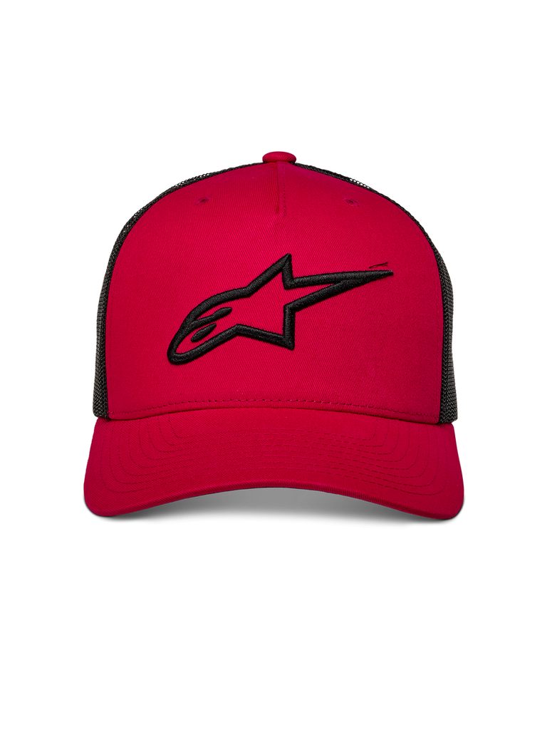 Alpinestars Ageless Trucker Hat - Red/Black - View 5 | Everest Motorcycles