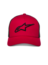 Load image into Gallery viewer, Alpinestars Ageless Trucker Hat - Red/Black - View 5 | Everest Motorcycles