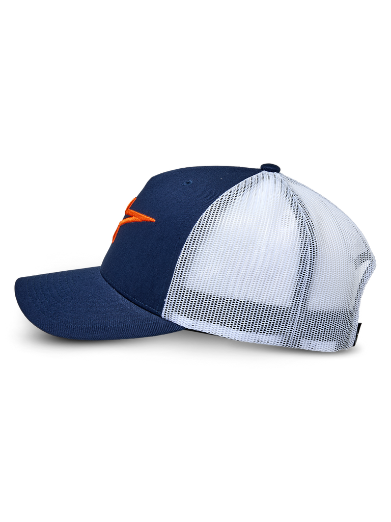 Alpinestars Ageless Trucker Hat - Navy/White - View 2 | Everest Motorcycles