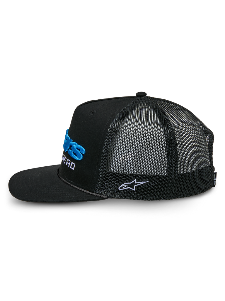 Alpinestars Notice Trucker Hat - Black/Black - View 2 | Everest Motorcycles