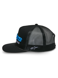 Alpinestars Notice Trucker Hat - Black/Black - View 2 | Everest Motorcycles