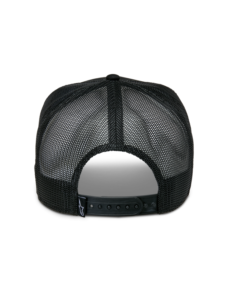 Alpinestars Notice Trucker Hat - Black/Black - View 3 | Everest Motorcycles
