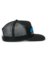 Load image into Gallery viewer, Alpinestars Notice Trucker Hat - Black/Black - View 4 | Everest Motorcycles