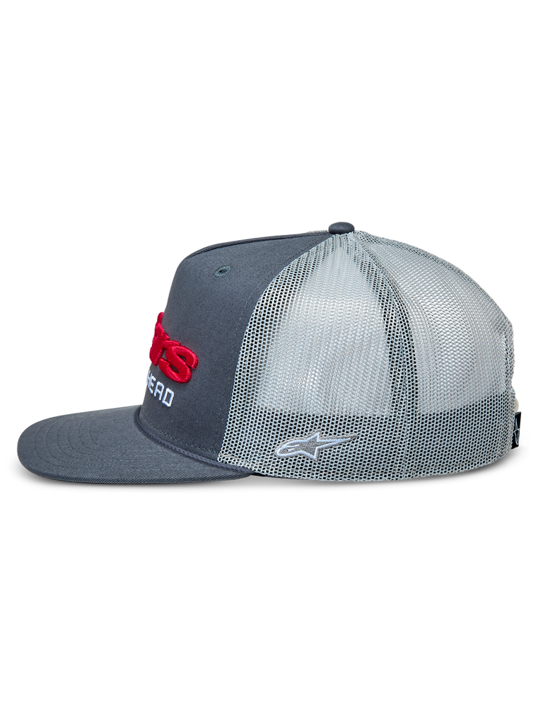 Alpinestars Notice Trucker Hat - Charcoal/Charcoal - View 2 | Everest Motorcycles