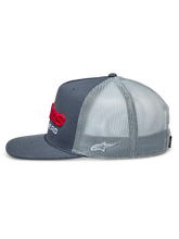 Load image into Gallery viewer, Alpinestars Notice Trucker Hat - Charcoal/Charcoal - View 2 | Everest Motorcycles