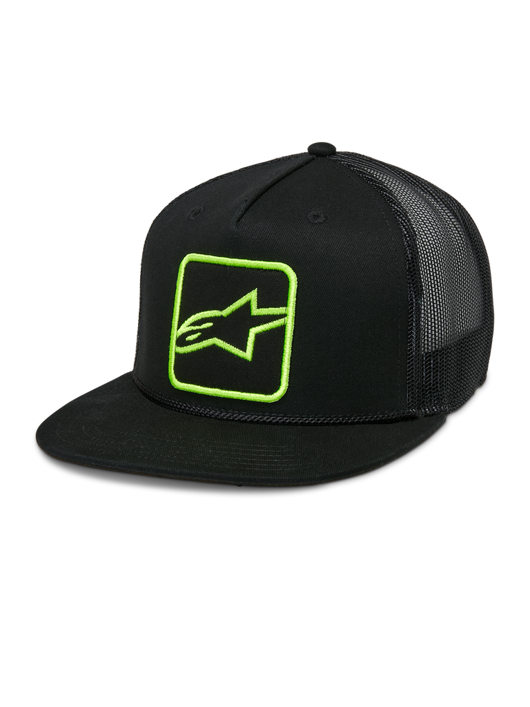 Alpinestars Control Trucker Hat - Black/Black - View 1 | Everest Motorcycles