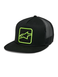 Alpinestars Control Trucker Hat - Black/Black - View 1 | Everest Motorcycles