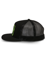 Load image into Gallery viewer, Alpinestars Control Trucker Hat - Black/Black - View 2 | Everest Motorcycles