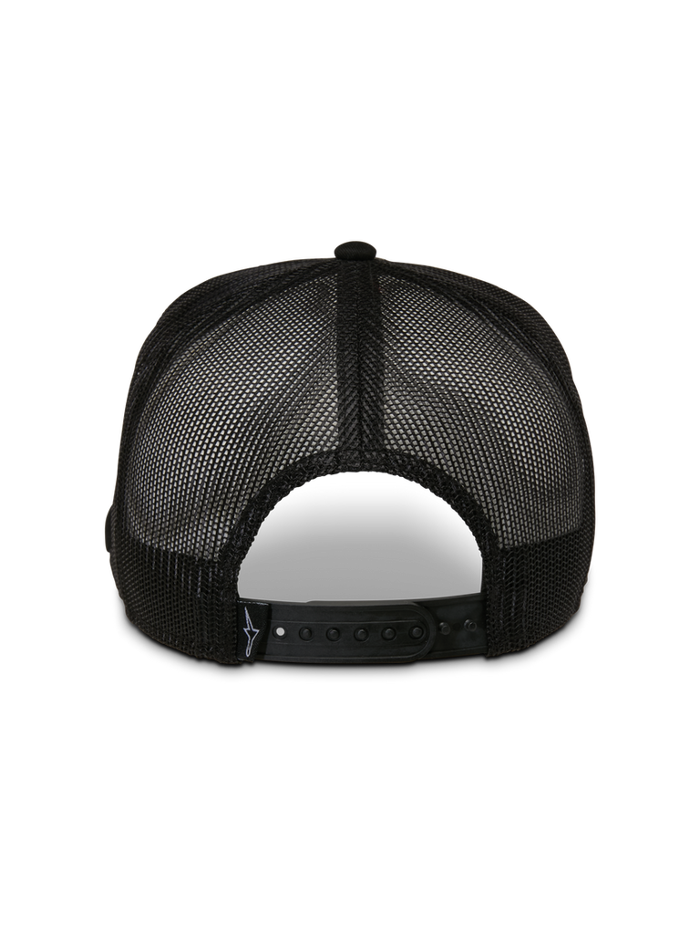 Alpinestars Control Trucker Hat - Black/Black - View 3 | Everest Motorcycles