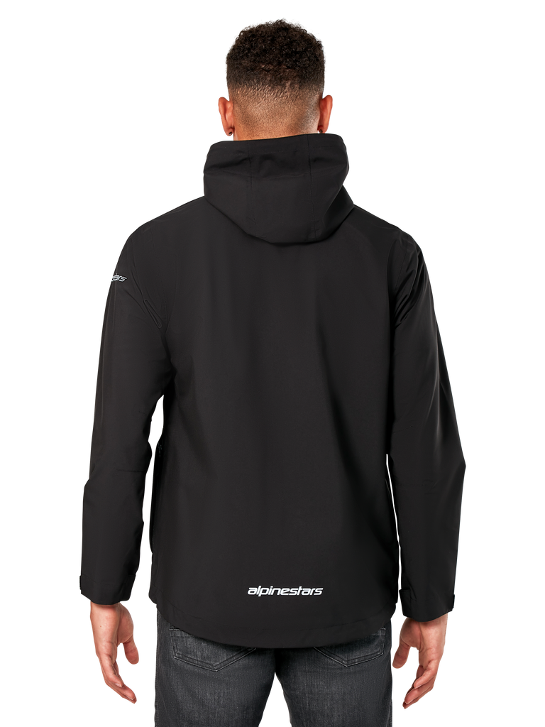 Alpinestars Kascade Rain Jacket - Black - View 3 | Everest Motorcycles