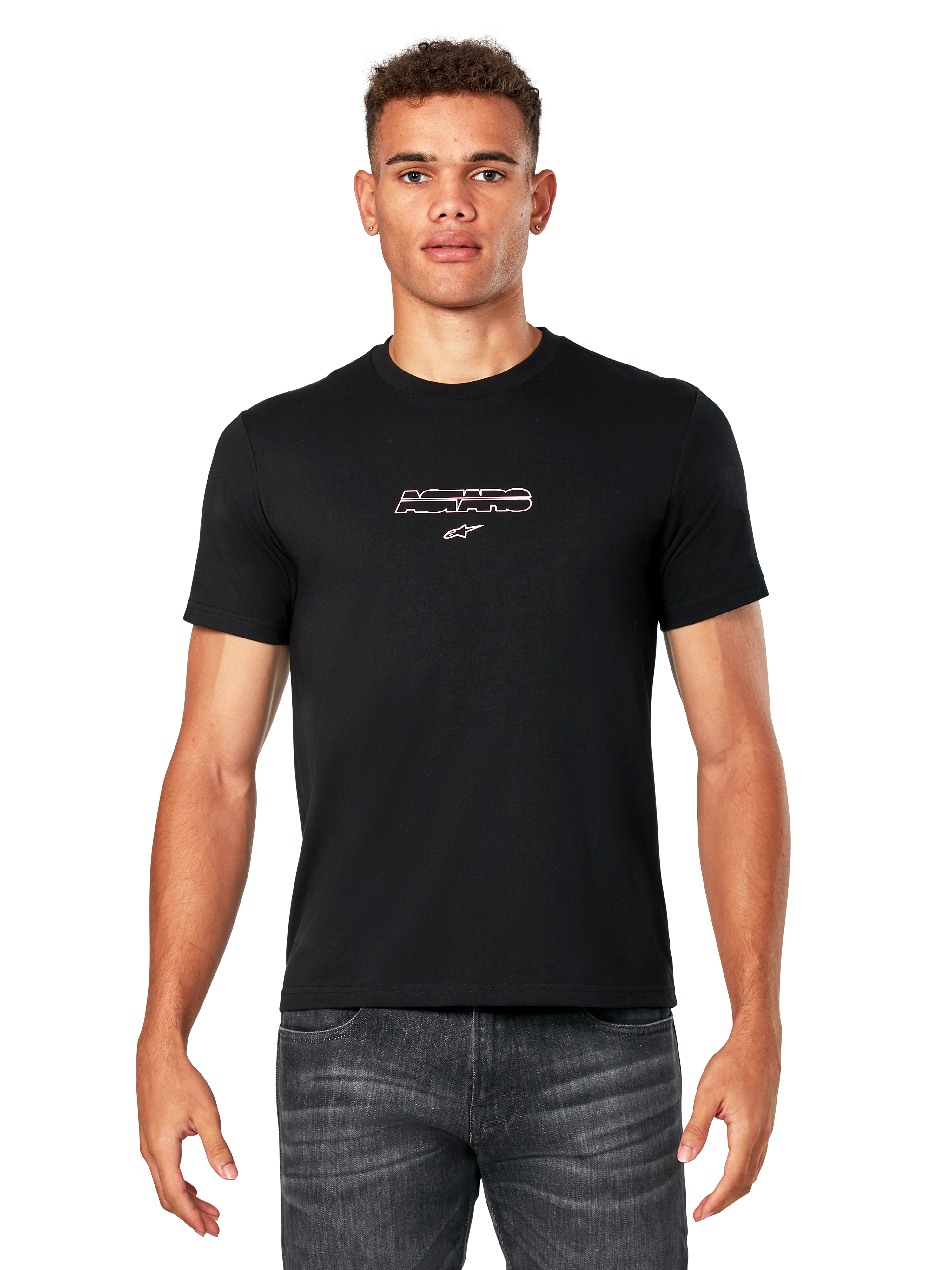 Alpinestars Bold Type Back Csf Ss Tee - Black