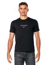 Load image into Gallery viewer, Alpinestars Bold Type Back Csf Ss Tee - Black