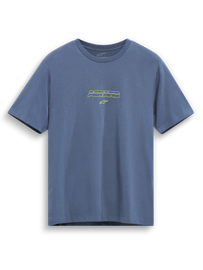 Alpinestars Bold Type Back Csf Ss Tee - Slate Blue