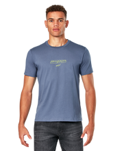 Load image into Gallery viewer, Alpinestars Bold Type Back Csf Ss Tee - Slate Blue