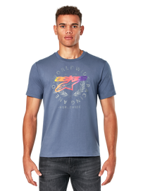 Alpinestars Overlay Csf Ss Tee - Slate Blue