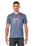 Alpinestars Overlay Csf Ss Tee - Slate Blue