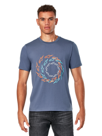 Alpinestars Concentric CSF Ss Tee - Slate Blue