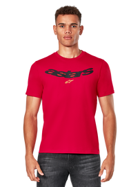 Alpinestars Elliptic Csf Ss Tee - Red