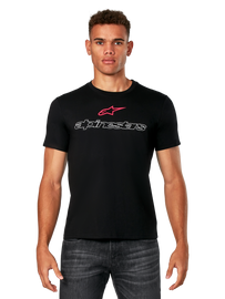 Alpinestars Linear Trace Csf Ss Tee - Black