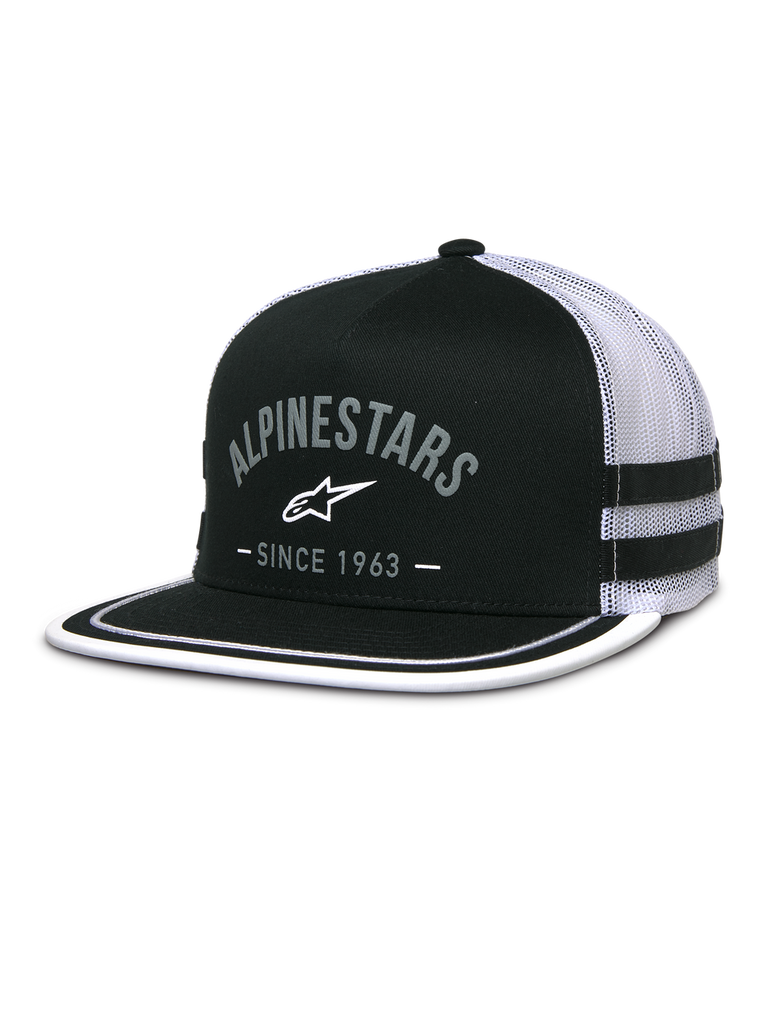 Alpinestars Backline Trucker Hat - Black/White/Grey