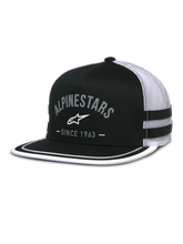 Load image into Gallery viewer, Alpinestars Backline Trucker Hat - Black/White/Grey