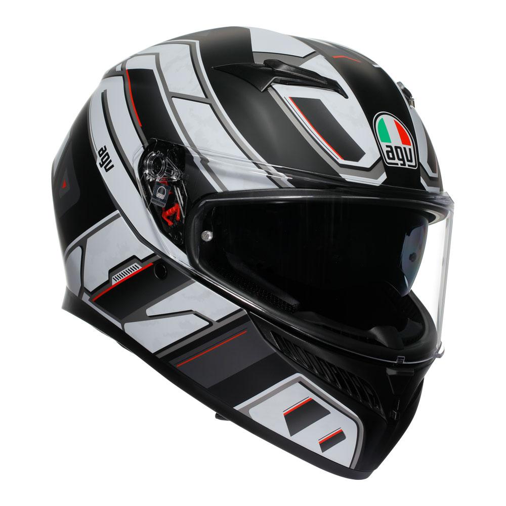 AGV K3 - RIVIA MATT BLACK/WHITE