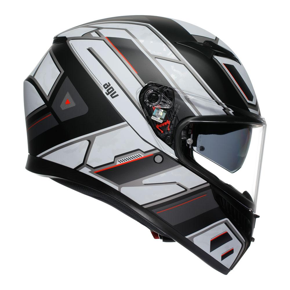 AGV K3 - RIVIA MATT BLACK/WHITE