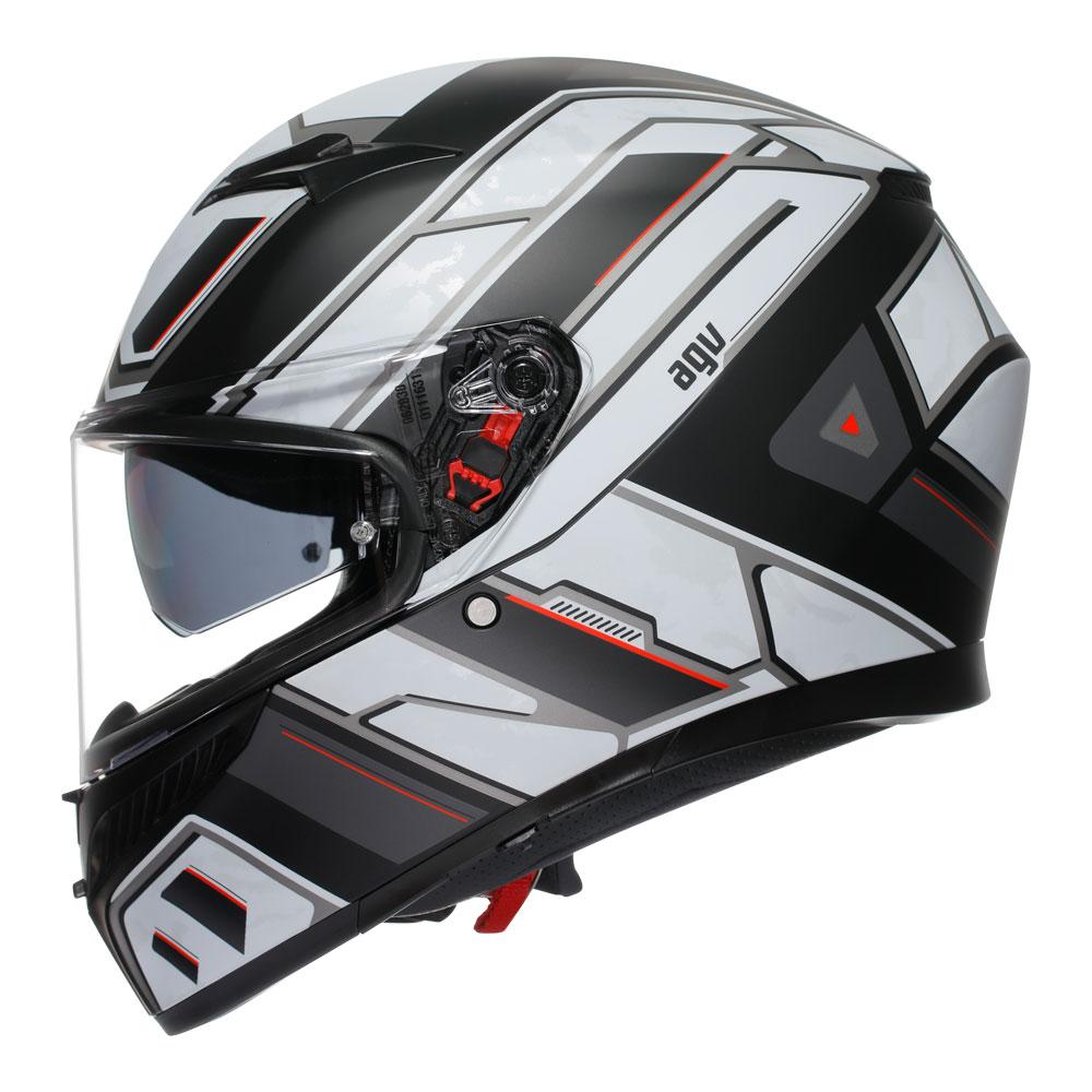 AGV K3 - RIVIA MATT BLACK/WHITE