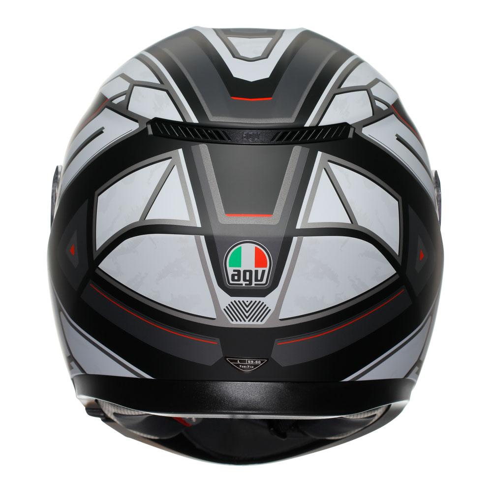 AGV K3 - RIVIA MATT BLACK/WHITE
