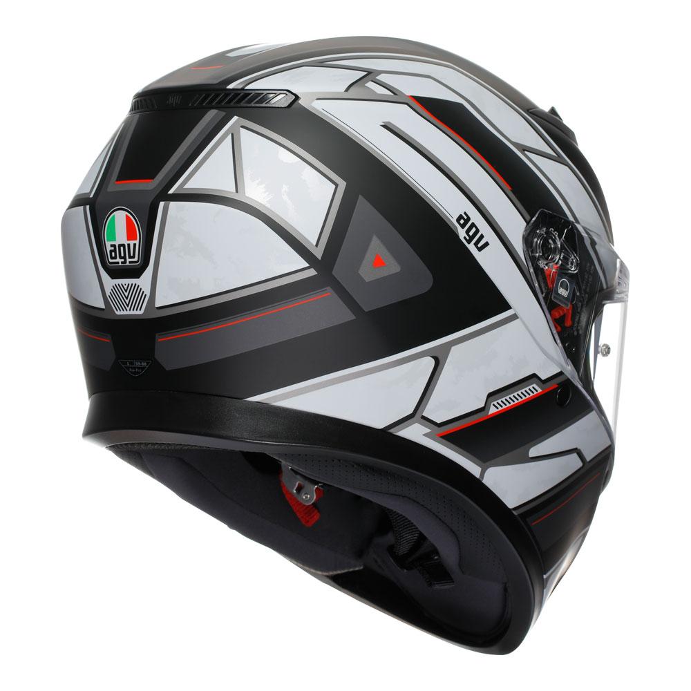 AGV K3 - RIVIA MATT BLACK/WHITE