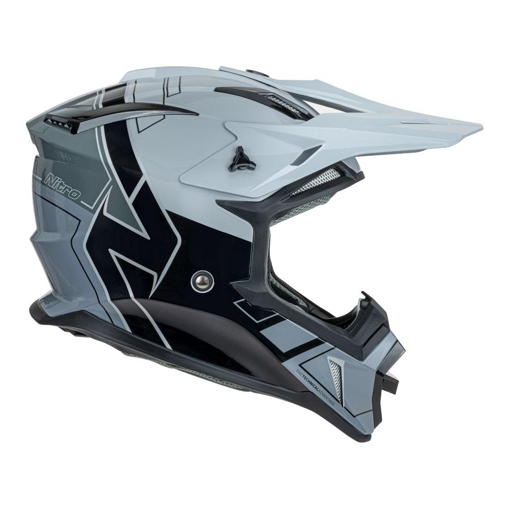 NITRO MX760 GLOSS SILVER/GREY/BLACK/DARK GREY