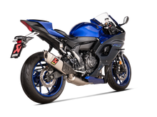 Load image into Gallery viewer, Akrapovic Yamaha R7 21>25 Racing Line (Titanium) - EC/ECE type-approved - View 3 | Everest Motorcycles