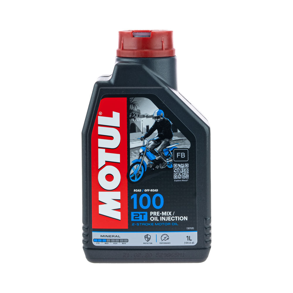 MOTUL 100 MOTO MIX 2 STROKE OIL - 1 Litre