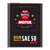 MOTUL CLASSIC  SAE50   4 STROKE OIL - 2 Litre